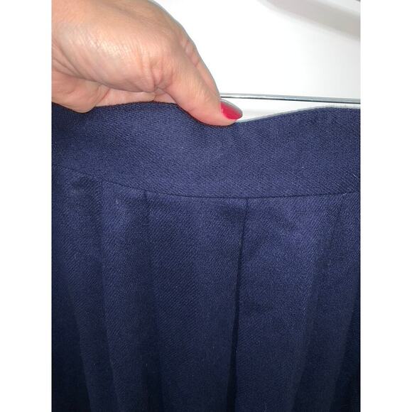 Vintage JBJ Sportswear Women's Navy Midi Skirt‎ Size 8 Lined Casual - Picture 2 of 8